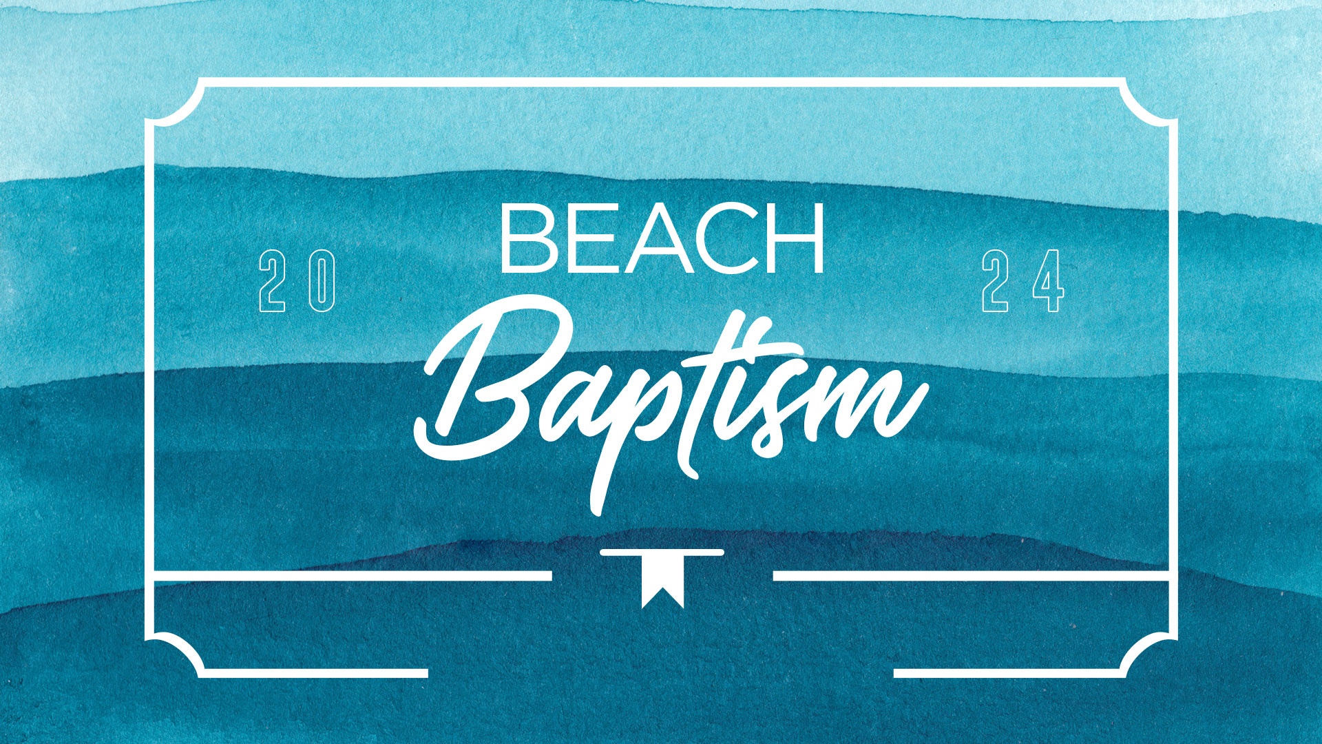  BEACH BAPTISM